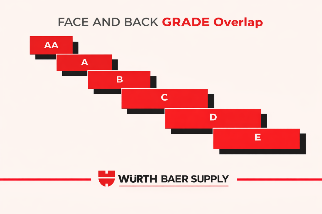 woodgradeoverlap The Würth Baer Facts Blog Wood Grade Overlap